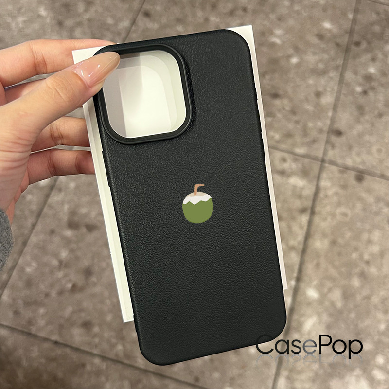 Dành cho ốp lưng iPhone 17 16 Pro Max 15 14 13 12 11 Hình minh họa nước dừa