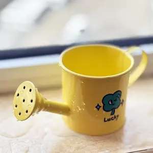 Bình tưới nước cho trẻ em Lon tưới nước bằng kim loại nhỏ Bình nước làm vườn Đồ chơi trẻ em để làm vườn Hoa Cây đi biển sonlekvn