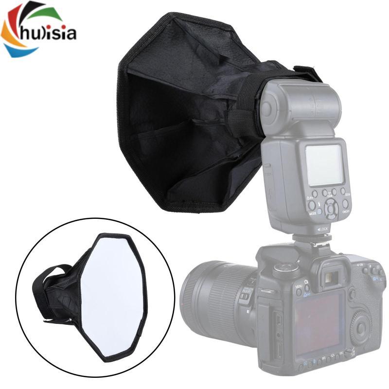 Hộp mềm hình bát giác cho đèn Video Thiết bị chiếu sáng chụp ảnh gấp hình bát giác Hộp mềm khuếch tán ánh sáng Bộ khuếch tán đèn Flash