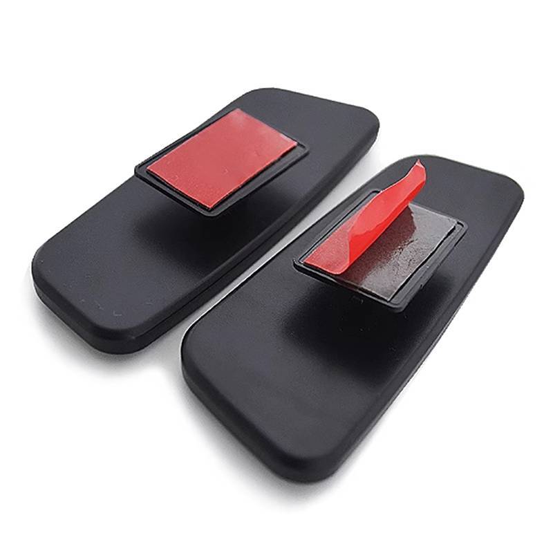 CMinYP 2 chiếc gương lồi góc rộng 360° điều chỉnh cho ô tô, khung tròn, chiếu hậu, lắp ngược