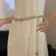 LUImo Bohemian Retro Phong Cách Dân Gian Dây Thắt Lưng Nữ Phiên Bản Hàn Quốc Của Đầm Mới Với Thắt Lưng Cao Cấp Với Dây Thắt Lưng Trắng SBS