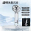 2026 Quạt cầm tay làm lạnh trong suốt usb Sạc ra Di động Bán dẫn Ice Pack Turbo Quạt nhỏ PZSW