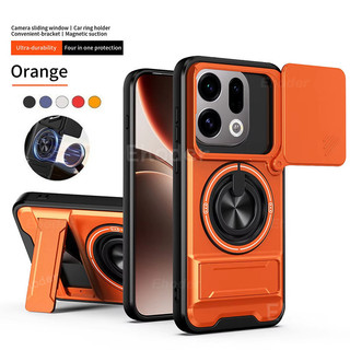 Ốp Cho Oppo Find X9Ultra X9 Pro 4G 5G 2026 Vỏ Bảo Vệ Ống Kính Máy Ảnh Trượt Cho FindX9Ultra FindX9SPro FindX9 FindX9Pro X9Pro CPH2791 Vỏ Điện Thoại Giá Đỡ Đôi Từ Tính