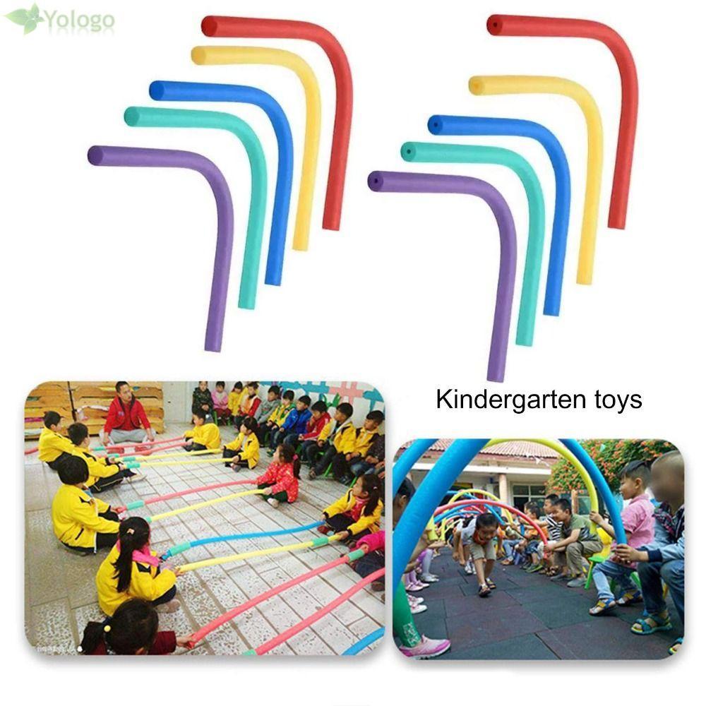 Gậy xốp nổi YOLOGO, bể bơi linh hoạt, mì xốp hỗ trợ huấn luyện người mới bắt đầu, phao thanh nổi cho trẻ em