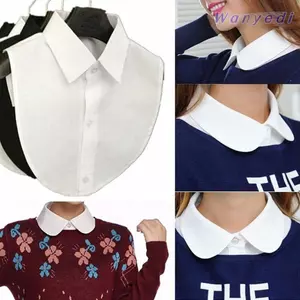 WANYEDI Cổ Giả Áo Vintage Quần Áo Thời Trang Phụ Kiện