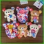 PS1 Rilakkuma Korilakkuma Kiiroitori x Quái Vật Họa Tiết Plushie Gấu Dễ Thương Búp Bê Túi Ngủ Charm SP1