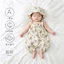 Jumpsuit họa tiết da báo cho bé mùa hè mỏng cotton nguyên chất loại một bé sơ sinh hậu cung b