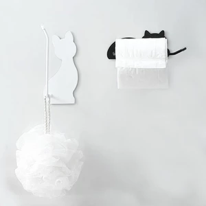 Móc kim loại trang trí Mèo treo tường Hộp đựng giấy vệ sinh Hộp đựng khăn giấy cho phòng khách Phòng ngủ Phòng tắm