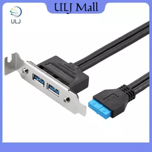 ULJ 2Ports usb 3.0 ba bảng điều khiển sang bo mạch chủ Đầu nối đầu 20pin với khe cắm pci.