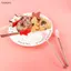 Luckyew Mini Silicone Kẹp Thực Phẩm Thép Không Gỉ Tay Cầm Lòng Bàn Tay Thép Không Gỉ Đáng Yêu Chống Trượt Snas s Không Nít Dụng Cụ Cầm Tay TQ