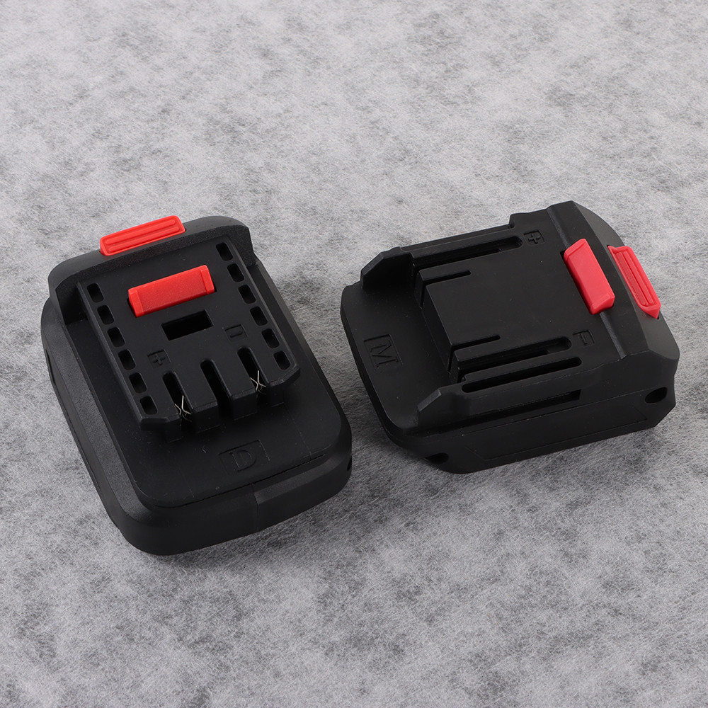 Bộ chuyển đổi pin Lithium YUUKII, Bộ chuyển đổi pin đế bằng nhựa 2 trong 1, Bộ chuyển đổi công cụ nguồn 18V cho pin Dayi A3