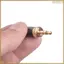 5 Micrô ve áo Lavalier Cắm âm thanh 3,5 mm với M6 Sợi bên trong Cáp ren bên trong dành cho-