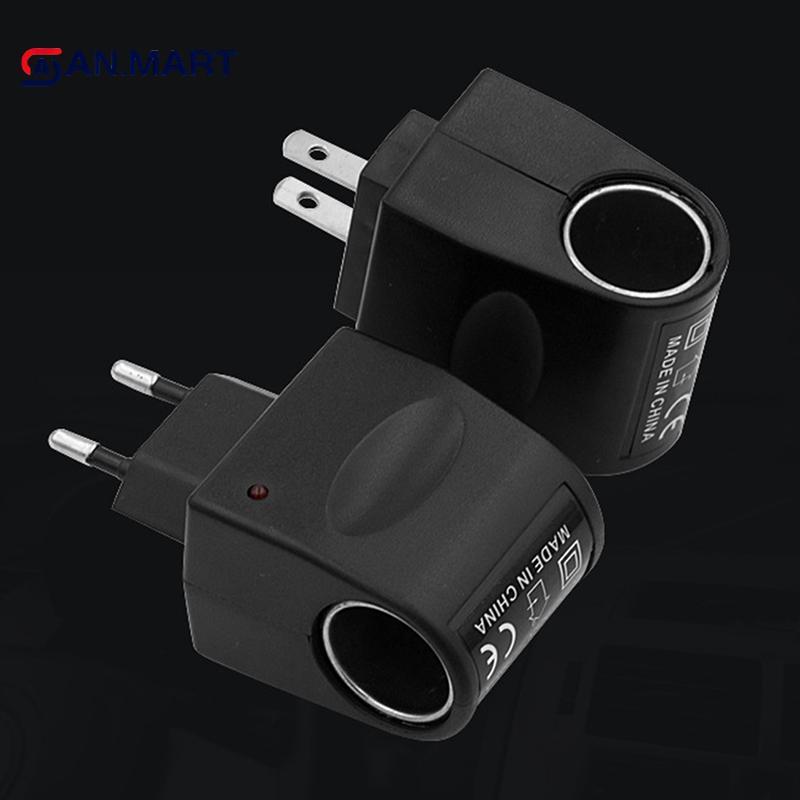 AN.MART Cắm Chuyển Đổi Đa Năng 220V AC Sang 12V DC Bộ Chuyển Đổi Nguồn Điện Ô Tô Soet Chuyển Đổi VN