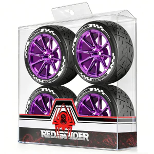 4 66mm 12mm Hex RC Rally Đua Lốp Cho 1 / 10 1 / 12 1 / 14 RC Đua Xe Cho 1 / 10 TT01 / 02 Tamiya XV01Wltoys 144001 1 / 14 MJX HYPER GO 14211 Arrma 1 / 16 MOJAVE GROM JJRC