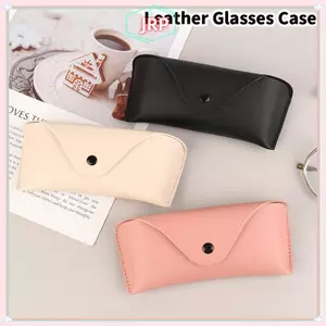 JRP 1Pc Bao Da Bền Kính Mát Màu Trơn Túi Túi Kính Mắt Hộp Nhẹ Tiện Lợi Bảo Vệ JRP