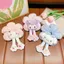 Hoạt Hình Dễ Thương Mông Sanrio Scrunchy Hoa Tóc Dây Tóc Hoa Cao Cấp Tóc Bóng Đầu Dây Dễ Thương