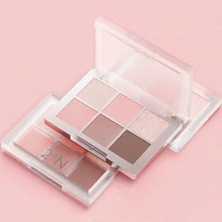 2aN Sáu Màu Phấn Mắt Tấm Ánh Sáng Hàng Ngày Trang Điểm Đa Năng Màu Rendering Powder Trang Điểm Mắt