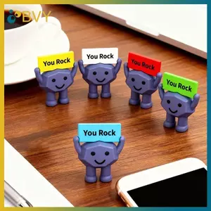 BVY 5 / 15 / 35 / 50 Tượng truyền cảm hứng Mini "You Ro", Trang trí nhà cửa để bàn, Thích hợp cho đồ trang trí ngày lễ và tiệc sinh nhật.