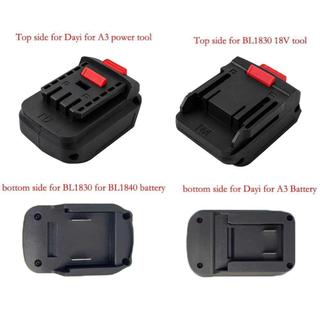 [Giao hàng từ Việt Nam] Bộ chuyển đổi pin Lithium NETDWELL, Bộ chuyển đổi pin 2 trong 1 18V, Đế chuyển đổi bằng nhựa Phụ kiện dụng cụ điện Máy khoan tác động