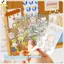 < YEI > 50 Cái Đồ lót sổ cái dễ thương chống thấm nước PET không lặp đi lặp lại dành cho học sinh và bé gái Anime Stiers Mới