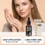 Bộ chất lỏng chăm sóc móng tay South Moon, Serum tăng cường móng tay 30ml kèm tập tin móng tay & khăn bông, Sửa chữa móng tay & Điều trị dày cho móng tay yếu, giòn