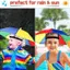 AIHOM Ô Gắn Đầu Có Thể Gập Lại Chống Nước Chống Tia UV Mũ Mưa Chống Nắng Cho Câu Cá Ngoài Trời Cắm Trại Bãi Biển Dành Cho Nam Nữ,