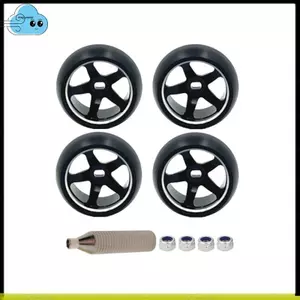 Bộ lốp xe đồ chơi 25mm 1.5 độ RC Xe nâng cấp cho các mẫu tỷ lệ 1 / 28 K969 K979 K989 K999 P929 P939 Iwa04m Iwa02