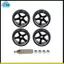 Bộ lốp xe đồ chơi 25mm 1.5 độ RC Xe nâng cấp cho các mẫu tỷ lệ 1 / 28 K969 K979 K989 K999 P929 P939 Iwa04m Iwa02