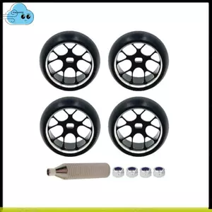Bộ nâng cấp lốp xe RC 25mm 1,5 độ cho các mẫu tỷ lệ 1 / 28 K969 K979 K989 K999 P929 P939 Xe đẩy đồ chơi