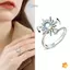 Nhẫn Chống Nắng Xoay Được Dành Cho Nữ Chống Căng Thẳng Lo Âu Fidget Hoa Hướng Dương Mặt Trời Ngôi Sao Nhẫn Đảng Thẩm Mỹ Trang Sức Quà Tặng Mới