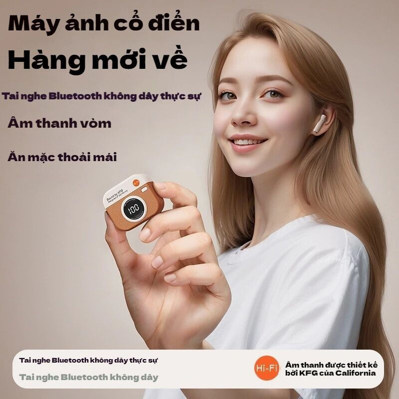 Q86Tai nghe Bluetooth tích hợp micrô, điều khiển cảm ứng, khử tiếng ồn và giảm tiếng ồn thảm.