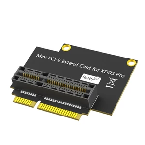 Bảng điều hợp âm thanh PCIE Mini góc phải BTM cho đầu nối tiết kiệm không gian XD05