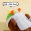 Mặt dây chuyền móc khóa OLVIDO, Tai nghe nhiều màu động vật hoạt hình, Phong cách Kawaii Mặt dây chuyền lông mềm mại Cú Túi đựng tiền xu cá sấu cho trẻ em