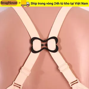 SNUGHOUSE Áo Ngực Chống Rơi Dây Đeo, Đồ Lót Trong Suốt Chống Trượt Khóa Chống Trượt, Bán Chạy Đồ Lót Có Thể Điều Chỉnh Vô Hình Chống Trượt Đeo Vai Kẹp Dây Đeo Nữ