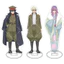 SQ11 IWAMOTO-SENPAI KHÔNG SUISEN Tấm Đứng Acrylic Ký Hiệu Đứng Hình Đứng Anime Để Bàn Trang Trí