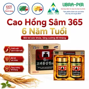 Cao Hồng Sâm 365 Hàn Quốc 6 Năm Tuổi - 240gr Tăng Cường Sức Khỏe Hỗ Trợ Nâng Cao Đề Kháng