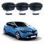 Char 3 Miếng Đàn Hồi Động Cơ Hood Giá Đỡ Nhẫn Linh Kiện Thay Thế 7701056972 Phụ kiện xe ô tô khác nhau