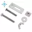 Bộ 4 T-Track Mini Hold Down Kẹp Với Máy Sắt Máy Khắc Tấm Kẹp Cố Định Cho Máy Khắc Cnc