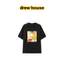 House No Tears In Hình Hoạt Hình Áo Thun Nữ Tay Ngắn Màu Đen Cotton Nam Nữ Cao Cấp Chất Lượng Áo Sơ Mi 0612