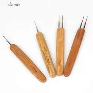 DELMER Tóc Giả Móc Kim Tuyệt Vời 1-3 Móc Lông Vũ Chất Lượng Cao Dụng Cụ Nối Dài Thảm Làm Dụng Cụ Sửa Chữa Tiện Lợi Chuyên Nghiệp Dài Bền Dreadlock Móc
