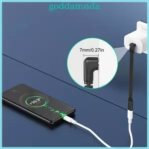 GODD 5-200cm Loại C sang Loại C Chuyển Đổi Cáp Chuyển Đổi Dây Hỗ Trợ Sạc