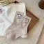 Tất cao cổ nữ cotton co giãn hình thú chấm bi dễ thương MUNSTORE TGAUKE087