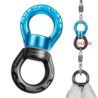 Carabiner xoay DARON 30kN, 360° Xoay hạng nặng Xoay Carabiner, Thiết bị treo Chống rối Đầu nối xoay đa năng Võng