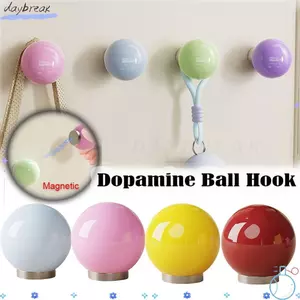 Móc bi Dopamine DAYBREAK, Không đục lỗ Tiết kiệm không gian Móc từ tính, Móc chống khoan bền bỉ Sử dụng trong phòng tắm