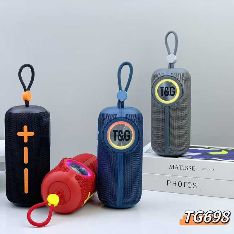 Loa Bluetooth TG698 chính hãng Loa siêu trầm chống nước Âm thanh nổi nhỏ TWS Bass siêu chất BH 3 tháng