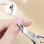 TRTR Nail Cuticle Nipper Thép không gỉ 2in1 Kéo để loại bỏ da chết chính xác Dụng cụ thẩm mỹ viện tại nhà chuyên nghiệp VN