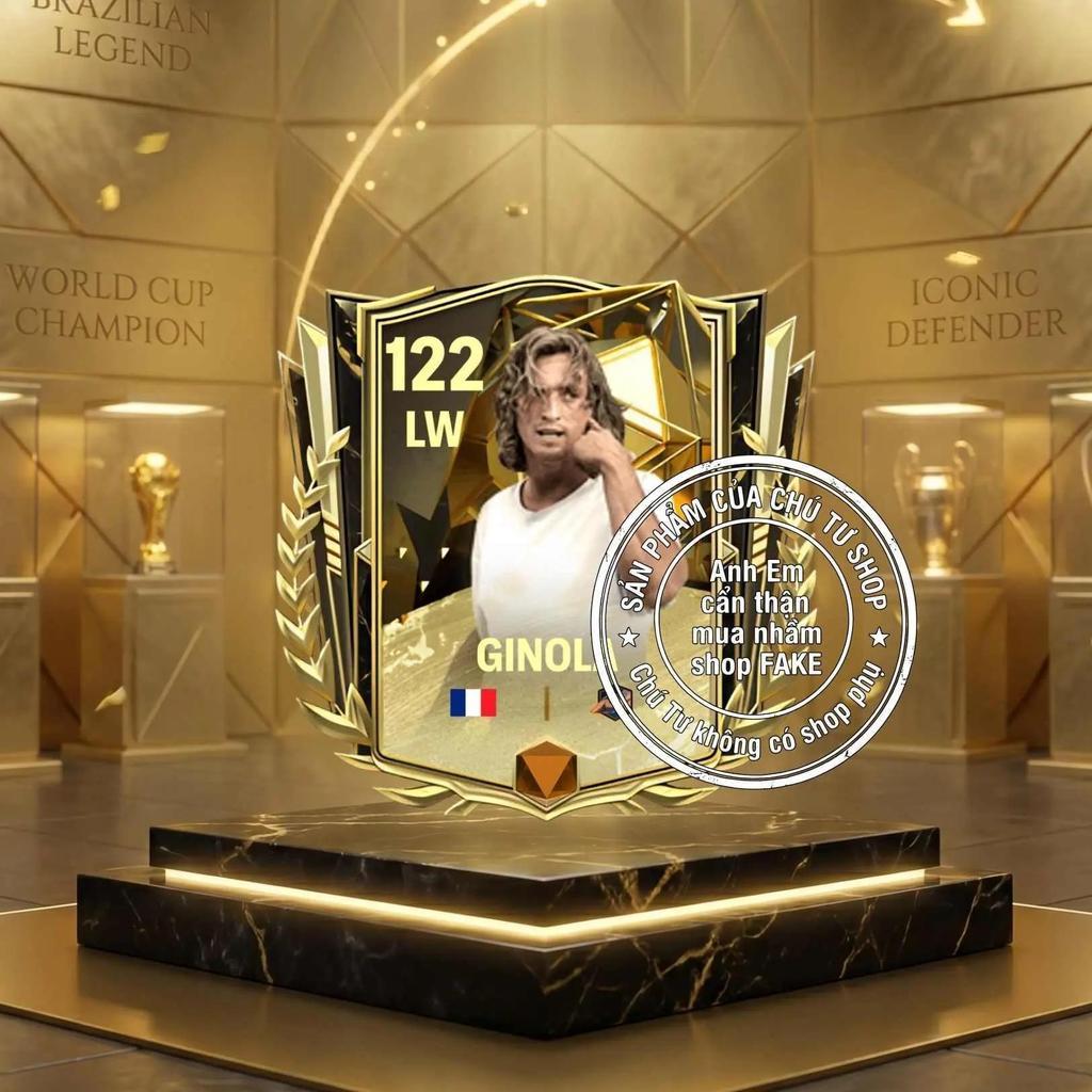 [Mùa Prime Icon FCM] Móc Khóa Cầu Thủ Thẻ Cầu Thủ FC Mobile Mùa Thẻ Prime Icon - Chú Tư Shop