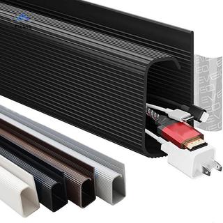 ELBBKG 40cm / 15.75inch Dưới Khay Quản Lý Cáp Bàn PVC Dây Hider Dây Giá Đỡ Dây Tổ Chức Cáp Raceway Mới