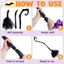 Chổi phù thủy Halloween dành cho trẻ em có ruy băng - Phù thủy độc ác Ảnh Prop Trang trí cửa trước