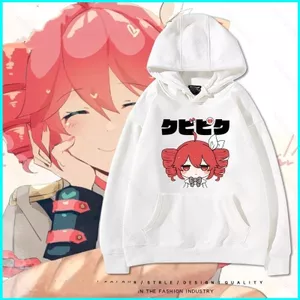 SY3 kasane teto hoạt hình Áo Hoodie Anime Áo Unisex Dài Tay Top YS3